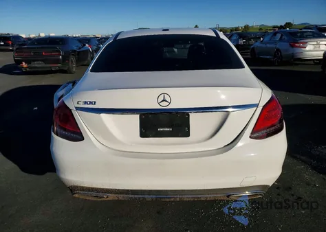 2019 Mercedes-Benz C 300 from USA, damaged, VIN 55SWF8DB3KU308446